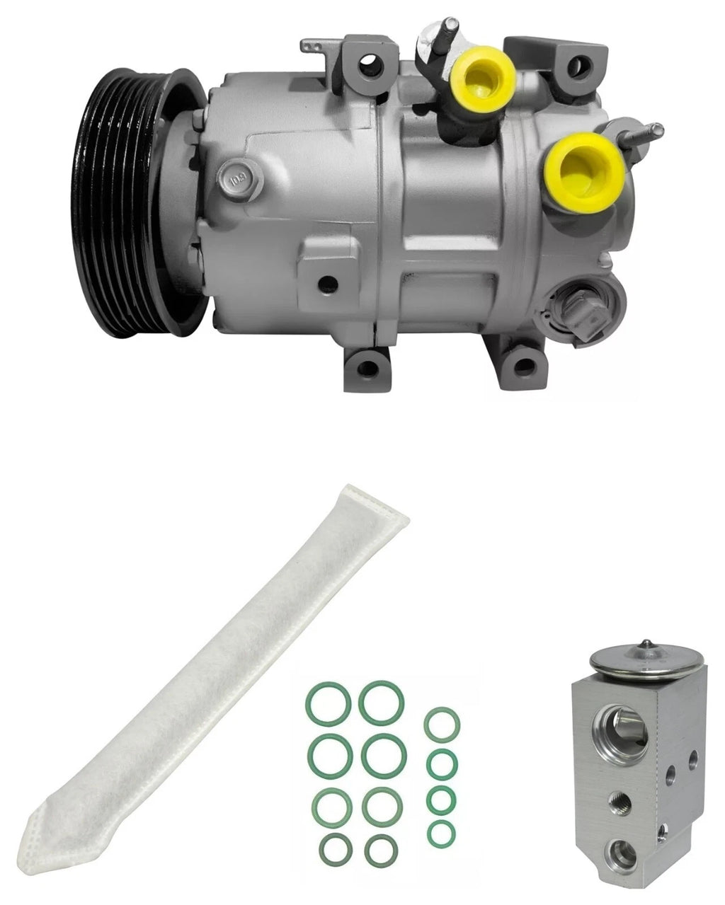 A/C Compressor Kit Replacement for Kia Optima 2.0L Turbo (2018-2018)