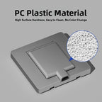Blank Cover Plate for Concealed Wall Socket (86x86mm)