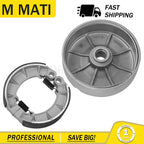 Rear Brake Drum with Brake Shoes for Honda Foreman 500 TRX500FE (2005–2011)