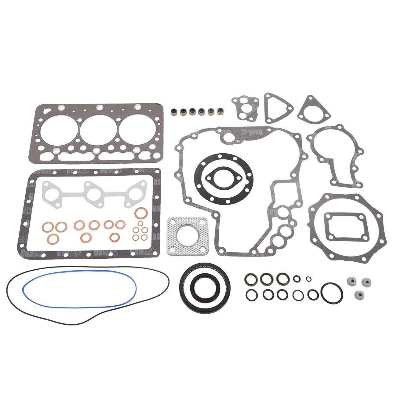 Complete Cylinder Head & Gasket for Kubota D722