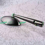 Pair Rear View Side Mirrors for KAWASAKI ER-6F, Z1000SX (2011-2015)