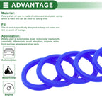 Set of 5 Oil Seal Ring 35x43x5mm for Rotary Shaft (High Pressure)