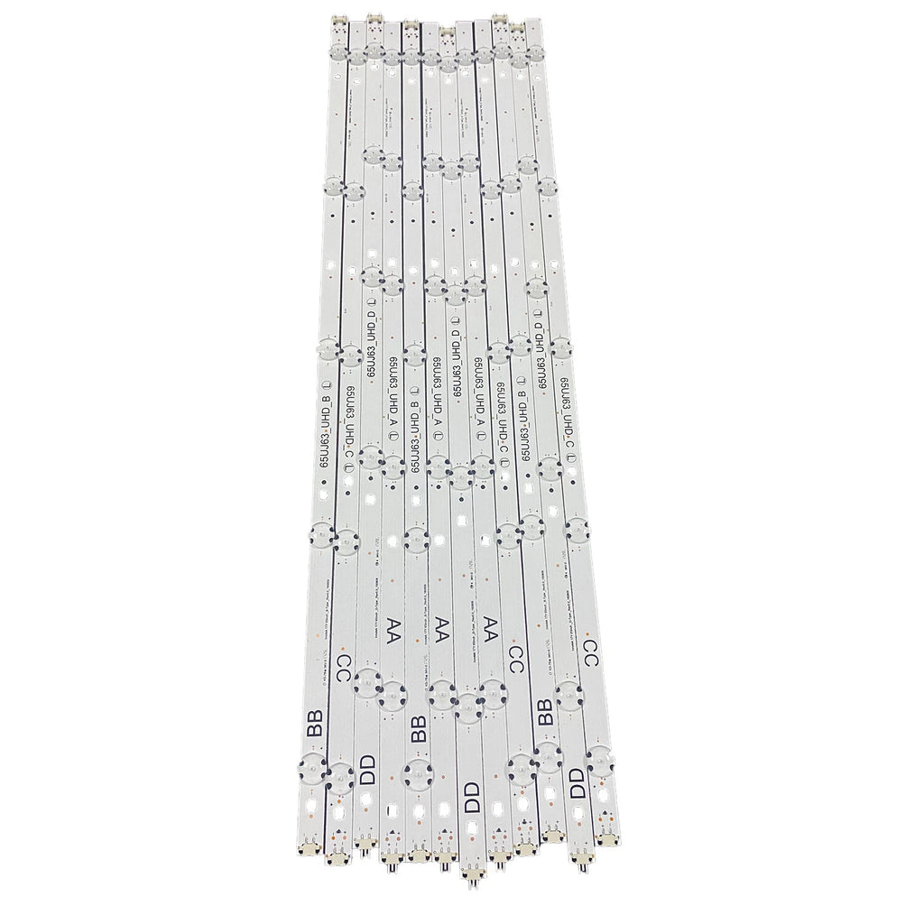 LED Strips for 65UJ634V 65UJ6300 65UJ630V 65UJ5500 (2016–2017)