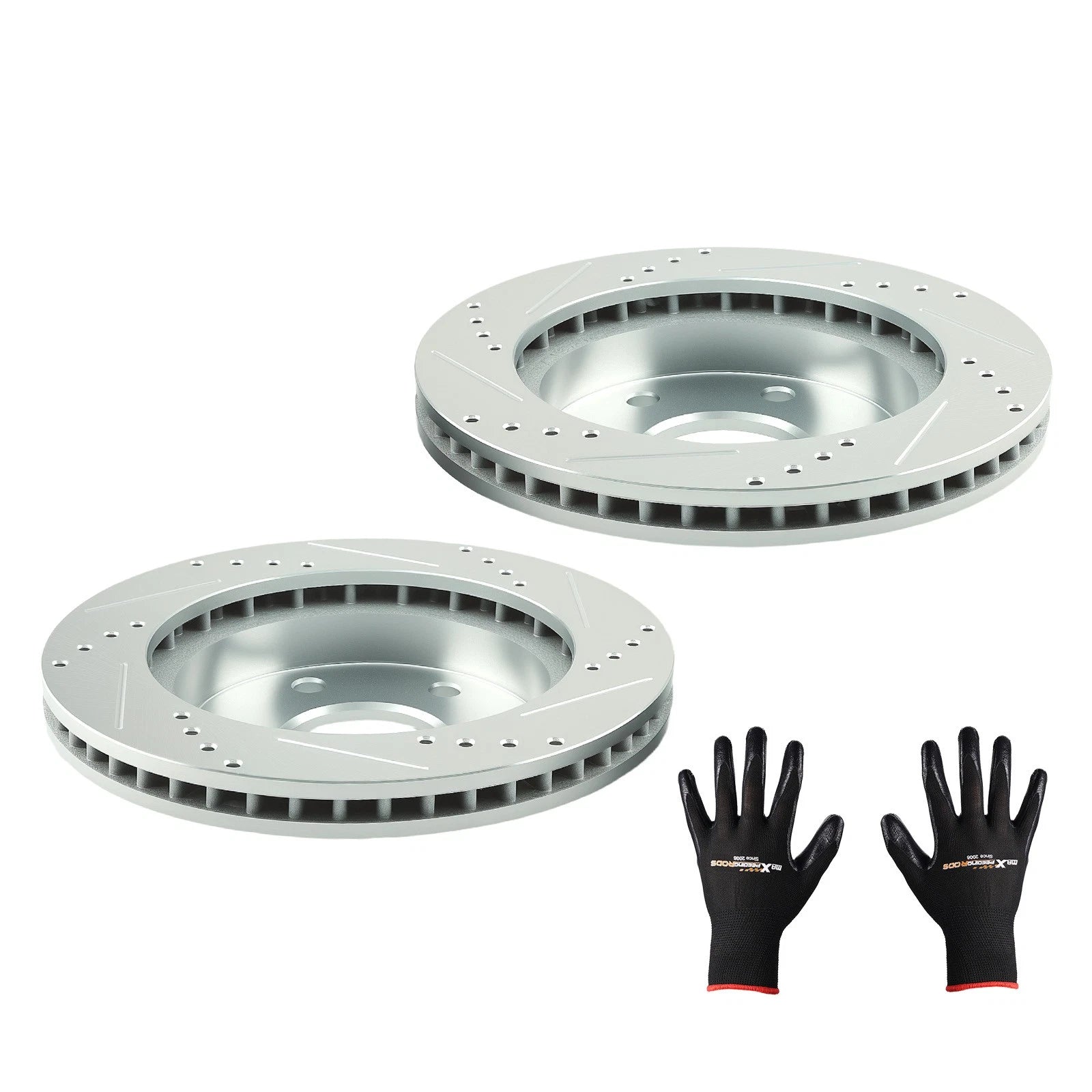 Front Brake Rotors Kit for Cadillac Escalade ESV 2003–2006/EXT 2002–2006