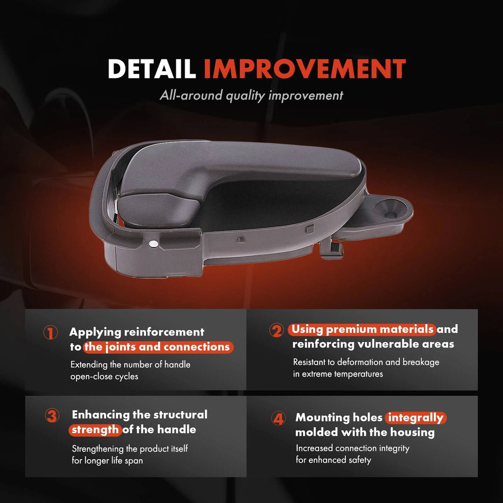 Front Right Interior Door Handle for Nissan Quest (1999-2002)