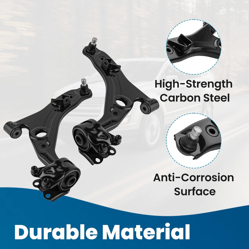 8x Front Lower Control Arm w/ Ball Joint for Ford Edge (2007–2014)