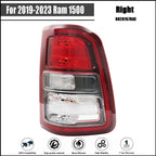 Right Side Tail Light Lamp for Ram 1500 (2019-2023) Black Bezel