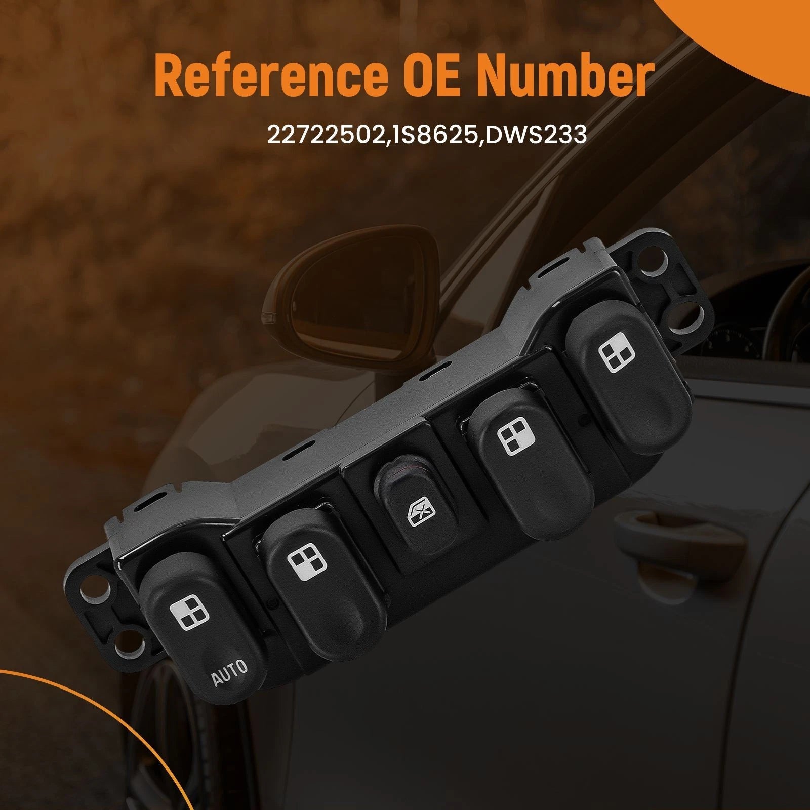 Master Power Window Switch for Chevrolet Equinox (2005-2006)
