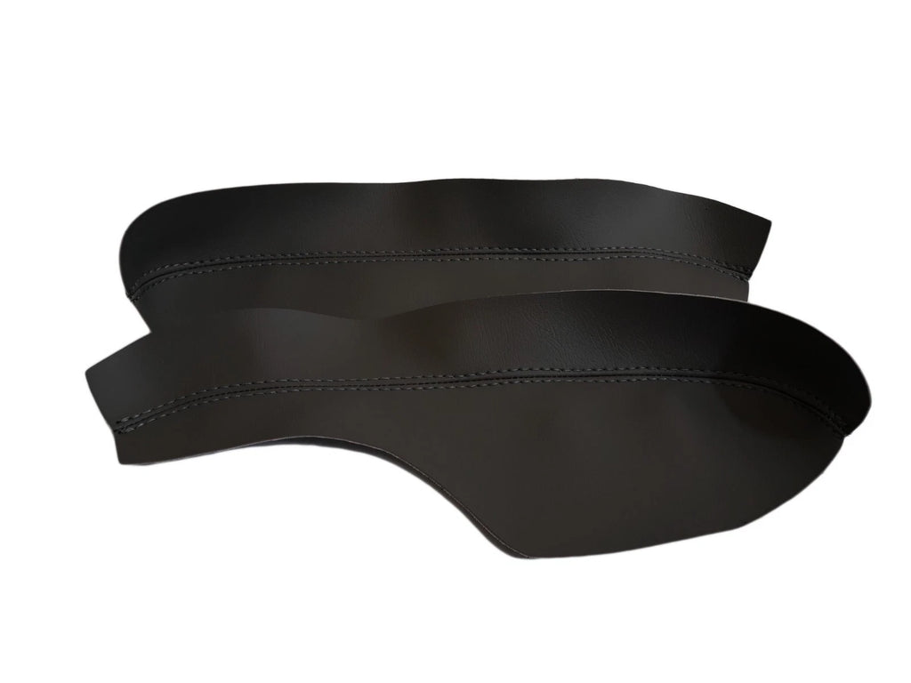 Front Door Armrest Cover for Honda Civic Sedan (2016–2020) Black Leather