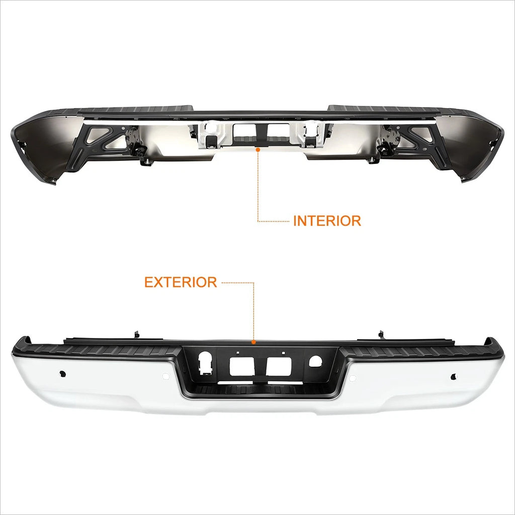 Set of 2 Stainless Steel Side Step Nerf Bars for Chevy Traverse (2018–2022)