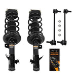Front Complete Struts Sway Bar End Link Kit for Ford Fiesta (2011–2013)