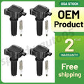 Ignition Coil Pack & Spark Plugs for 2012–2018 Ford Focus 2.0L (UF670)