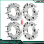 Set of 4 Hubcentric Wheel Spacers 8X180 M14x1.5 for Silverado 2500 HD (2011–2025)