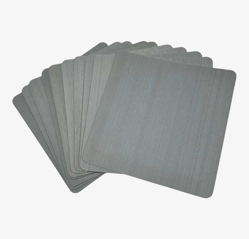 Set of 10 SeaDek Brushed Adhesive Floor Sheets 9'' x 9'' (Square)
