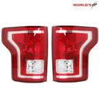 Tail Lights for Ford F-150 Pickup (2015–2017) Halogen Rear LH & RH