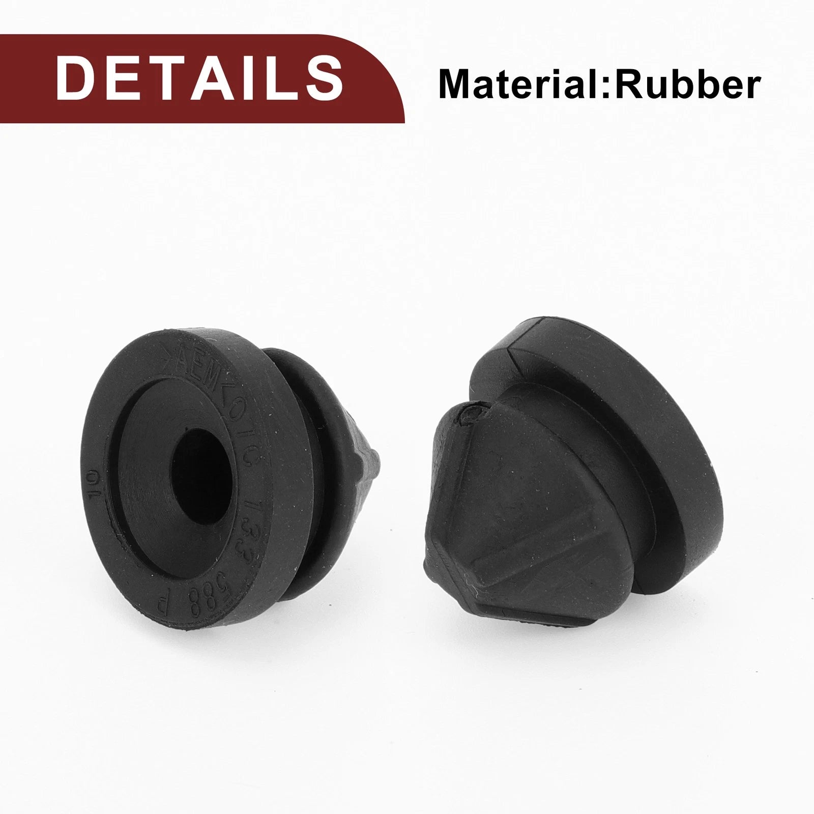 Set of 4 Air Filter Housing Grommets No. 07C133588P for Audi A3, VW Jetta
