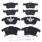 Set of 4 Brake Pads for Ford Fusion Lincoln MKZ (2013–2016)
