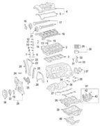 Genuine OEM Engine Rocker Arm 2710500533 for Mercedes-Benz