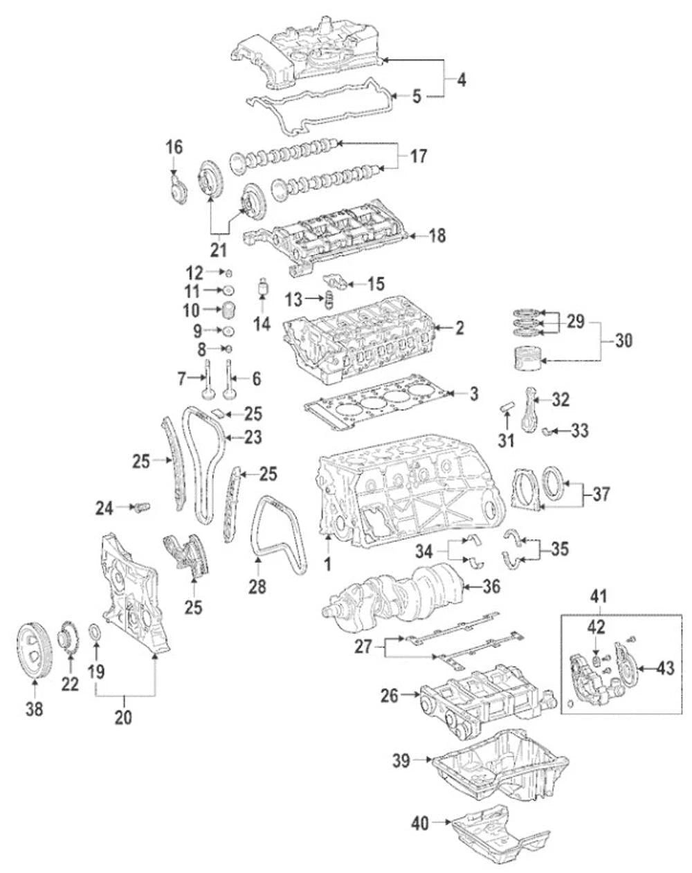 Genuine OEM Engine Rocker Arm 2710500533 for Mercedes-Benz