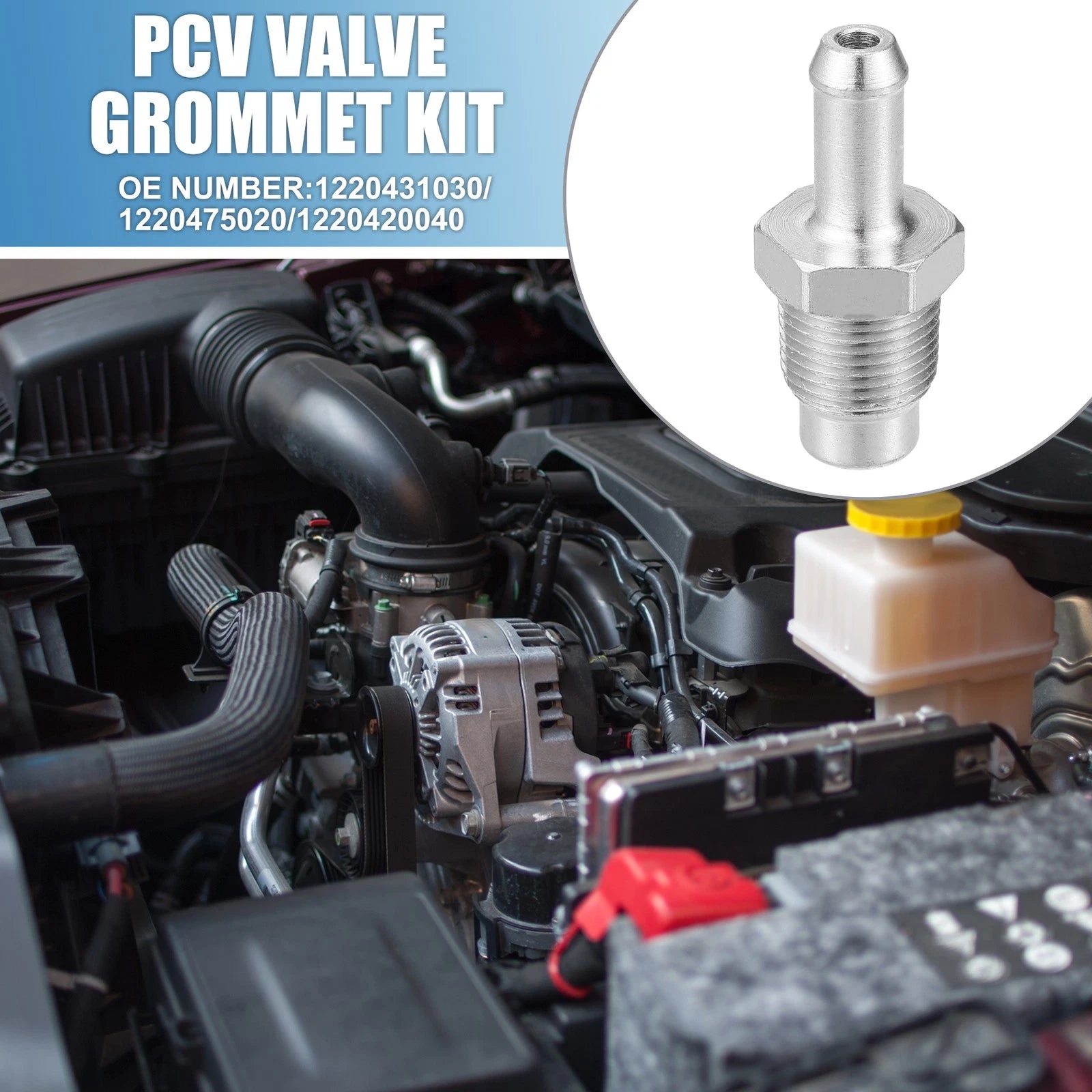PCV Valve Fittings No. 1220431030 for Toyota Camry 