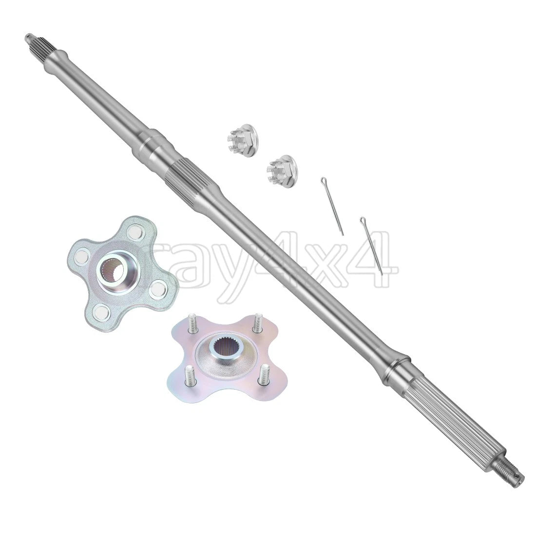 Rear Axle Shaft & Hubs for Yamaha Kodiak 450 (2003–2004), Wolverine 450 (2006–2010)