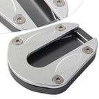 Gray Support Foot Side Stand Enlarger Pad for BENELLI TRK 502 (2017-2023)