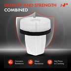 20Pcs 9mm Square Trunk Screw Grommet Clips for Honda