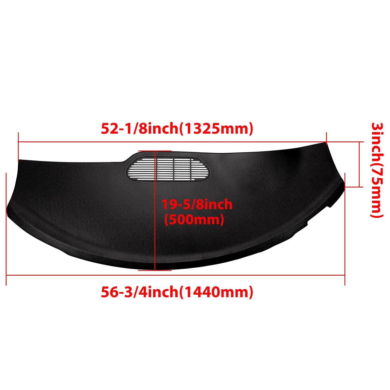 Molded Dash Cover Cap Skin for Firebird Camaro (1997–2002) Black