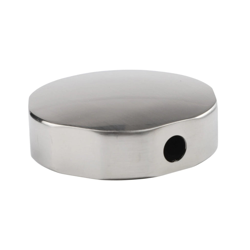 Brass Bathtub Rotating Knob 74mm for Water Flow Control (Universal Fit)