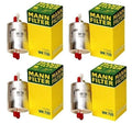 Set of 4 Mann WK720 Fuel Filters for Mercedes W203 C215 S210 A208 W463 R129 R170