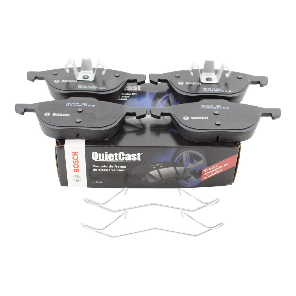 Set of 4 Front Disc Brake Pads for Mazda 3, Ford Focus (2004–2014) BC1044