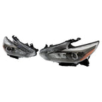 Headlight Assembly Set of 2 for Nissan Altima Sedan (2016–2018) LED