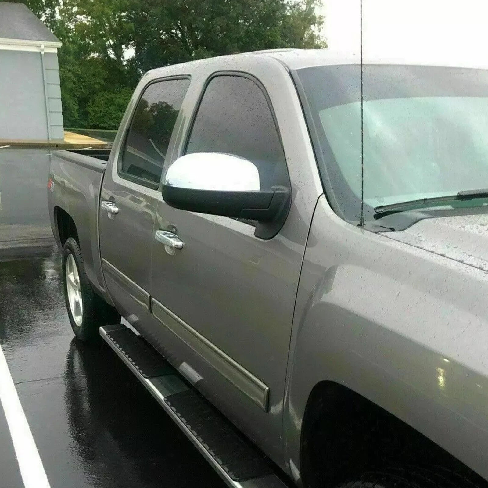 Clip-On Mirror Cover Caps for Chevy Silverado Tahoe GMC Sierra (2007–2014)