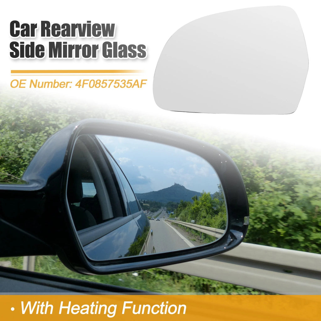 Heated Rearview Mirror Glass for Audi A3 (2008–2010) No. 4F0857535AF