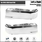 Chrome Rear Bumper Ends for Ford F150 (2015â2020) Left Right