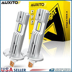 H1 LED Headlight Bulbs  6500K Super White