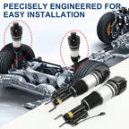 Set of 2 Air Suspension Struts for Mercedes-Benz CLS550 CLS500 (2007–2011)
