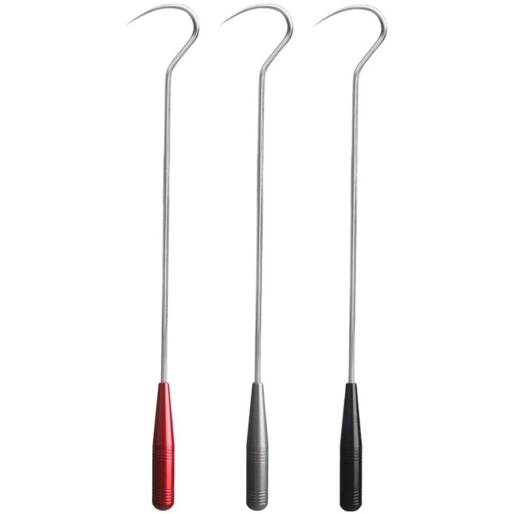 3pcs Magnetic Stainless Steel Ice Fishing Hook Gaff Anchor