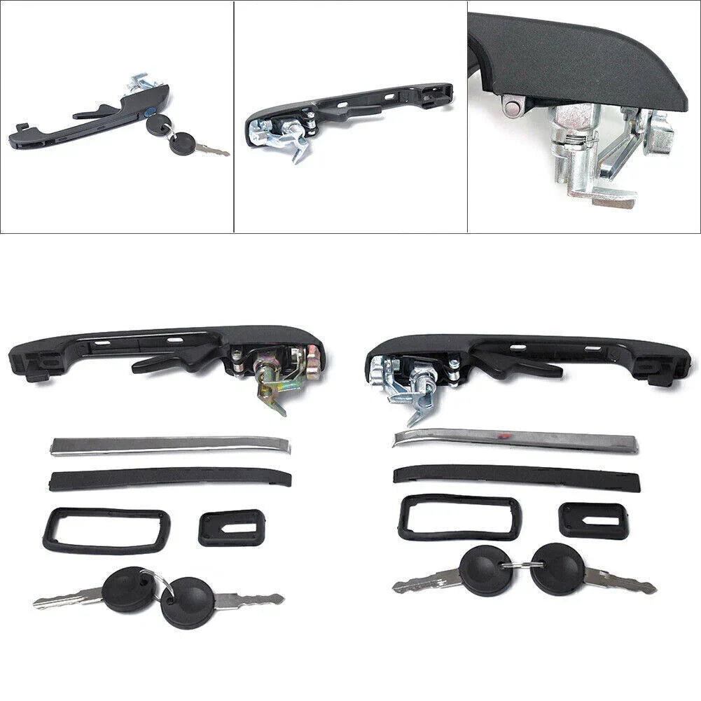 Front Left & Right Door Handles for VW Passat, Jetta, Golf (1974-1994)