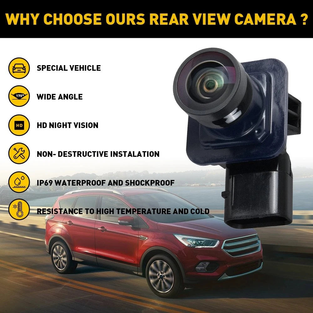 6PIN Rear View Camera for Ford Escape (2013–2017) Reverse Backup Camera