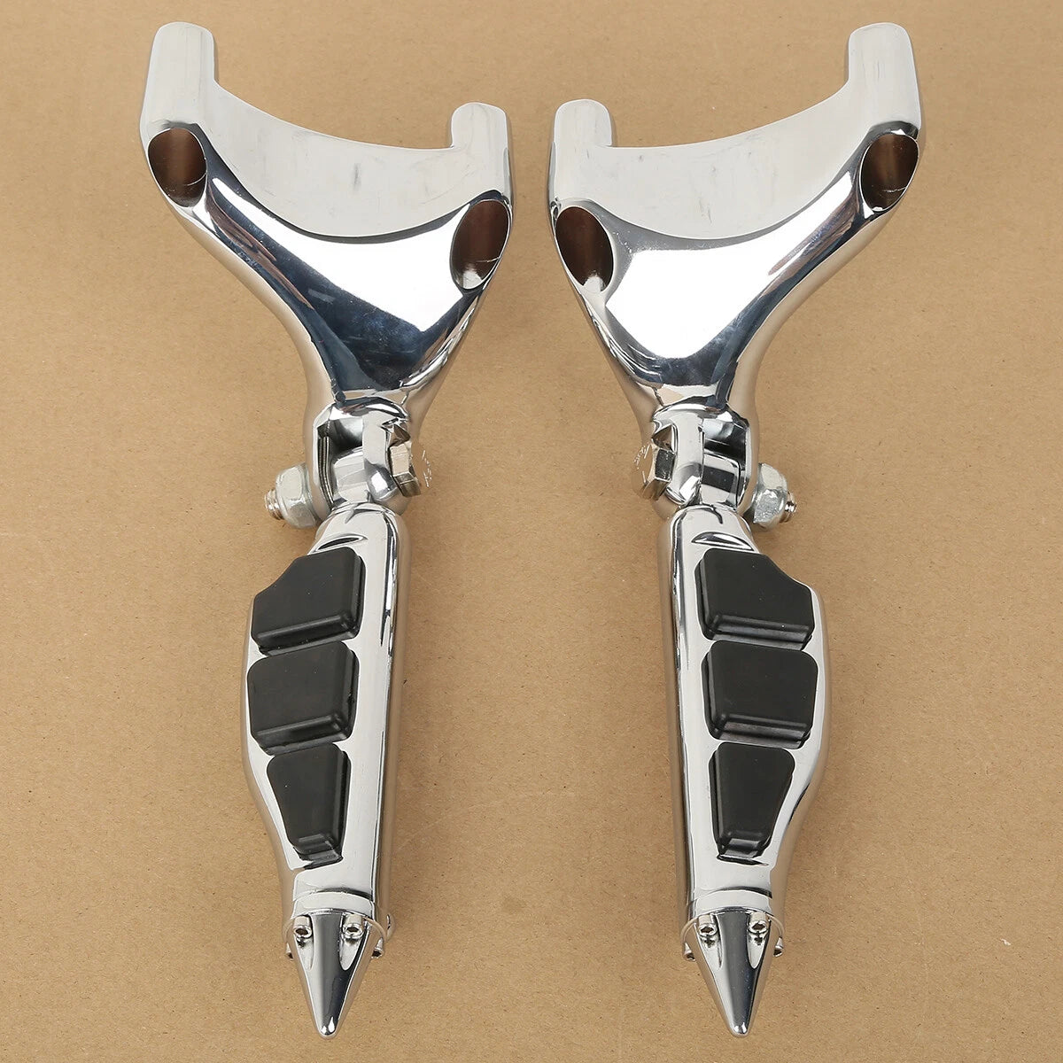 Chrome Passenger Footpeg for Harley Sportster XL 883 1200 (2004–2013)