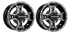 Set of 2 Raceline A77 Mamba Front Wheels for TRX 450R, LTR450 (10x5, 4/144)