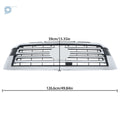 Chrome Front Bumper Upper Grille for Toyota Sequoia (2018–2022)