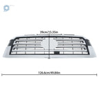 Chrome Front Bumper Upper Grille for Toyota Sequoia (2018–2022)