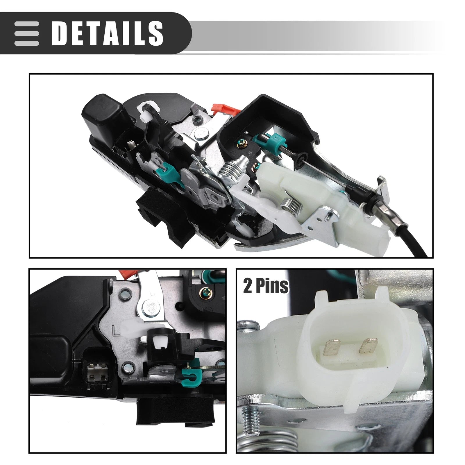 Front Left Door Latch Lock Actuator for Dodge Challenger (2011–2014)