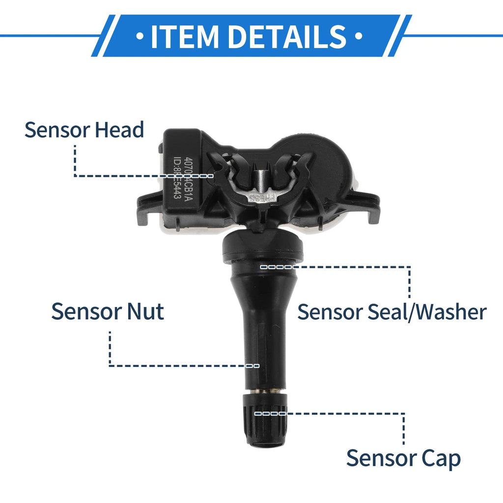 TPMS Sensor No. 407004CB1A for Infiniti QX50 (2018–2024)