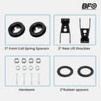 3" Front 2" Rear Leveling Lift Kit for Ford Ranger 4X4 1998–2011