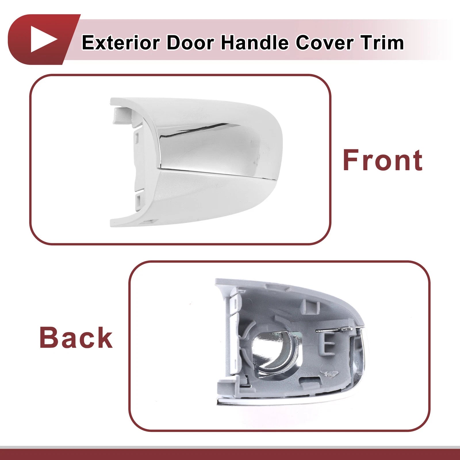 Exterior Door Handle Cover Trim No.A09976617009149 for Mercedes-Benz 