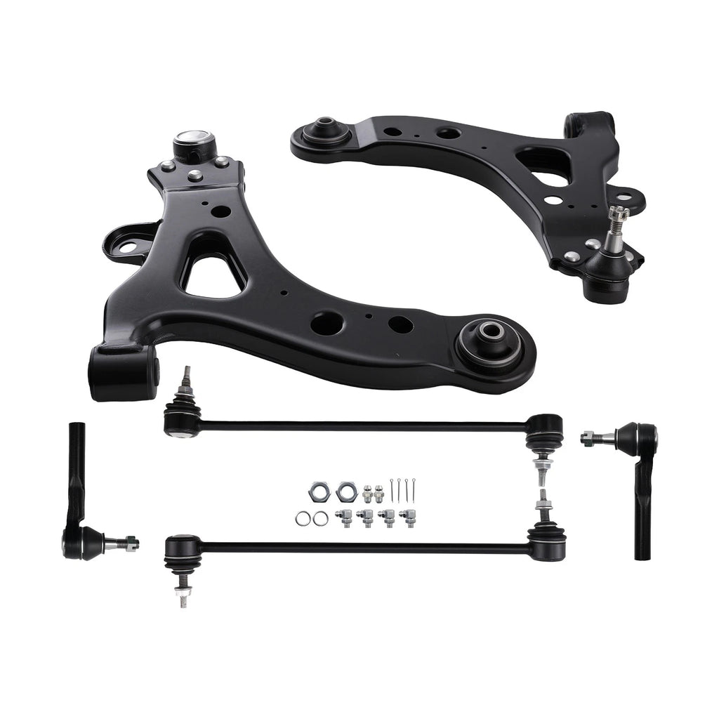 Front Lower Control Arms Sway Bar Tie Rods for Chevy Uplander (2005–2009)