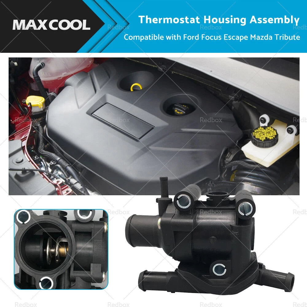 Thermostat Housing Assembly for Ford Focus, Escape, Mazda (YS4Z-8592-BD)